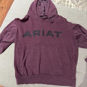 Ariat Burgundy Pullover Hoodie